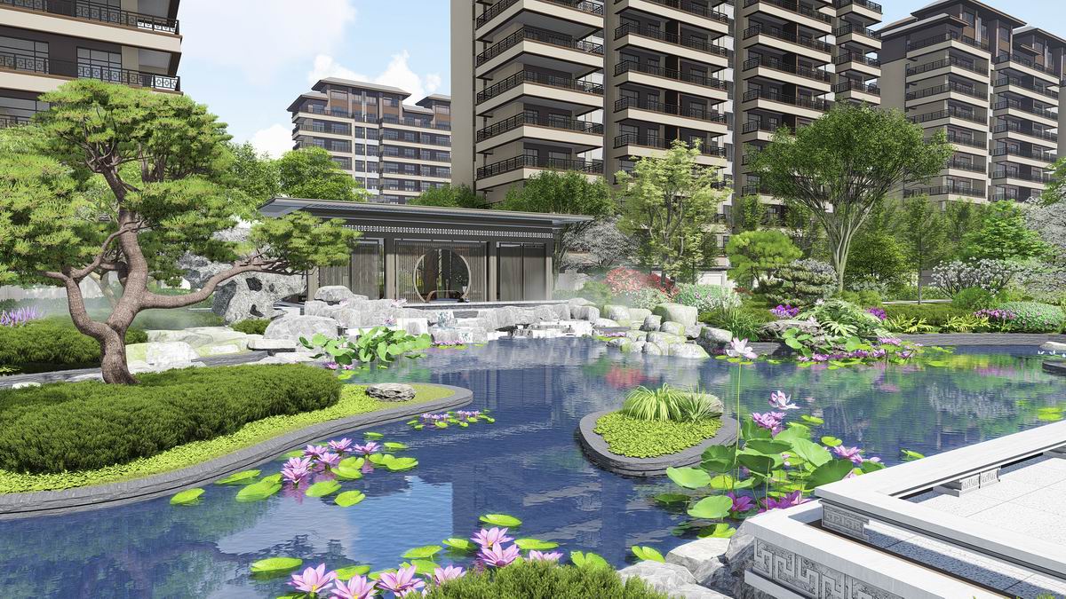 7盘锦天玺城景观设计(图3)
